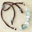 Howlite Aquamarine Bracelet