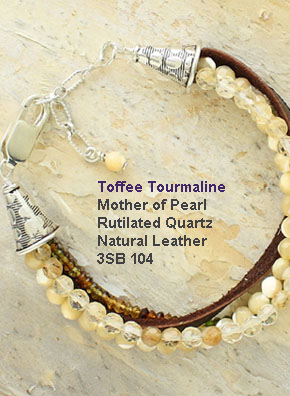 Toffee Tourmaline Bracelet