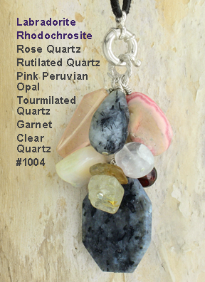 Labradorite Rhodochrosite